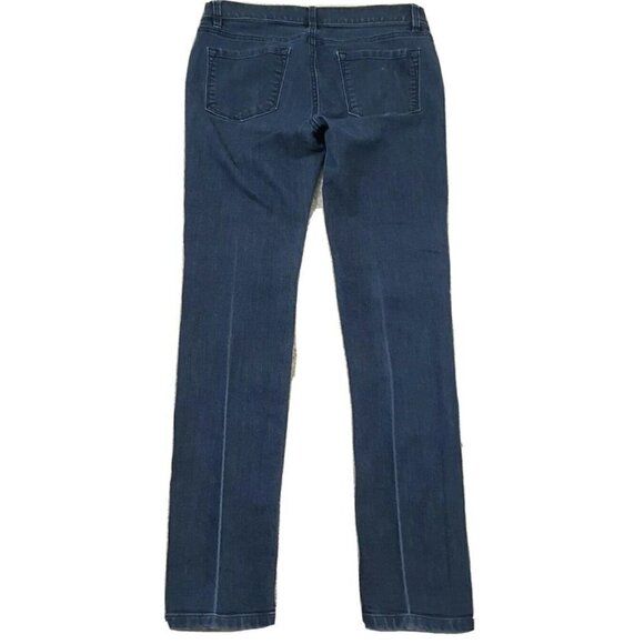 Ann Taylor LOFT ~Woman Size 8~ Blue Denim Modern Skinny Jeans Stretch. - Picture 5 of 8